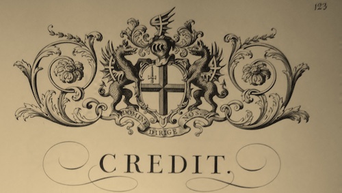 Credit: George Bickham, The Universal Penman, London: G. Bickham, 1743 